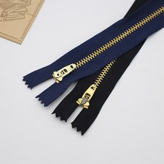 13cm 4호 청바지지퍼 메탈잠금지퍼, 1개, 네이비