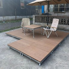 조립식 평상 옥상 테라스 야외용 실내 정원 마당 나무, 0.84x0.84m