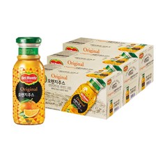 델몬트 오리지널 오렌지주스100 180ml, 36개
