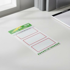 제인리빙 일반 견출지 이름라벨지, 적색