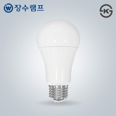 장수램프 LED 전구 벌브 12W A19 LED램프, 2개, 전구색