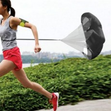 해돋이 러닝용 낙하산 워크샵, 블랙