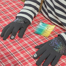 WINGHOUSE Spiderman 印花孩童可觸控防滑手套