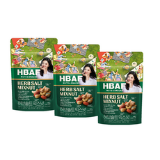 HBAF 綜合堅果 草本鹽味, 3包, 190g
