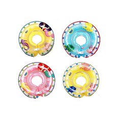 Hi-toys YOYOBAO嬰幼兒游泳脖圈(ST安全玩具/隨機出貨一款/附充氣筒), 1個, 多色
