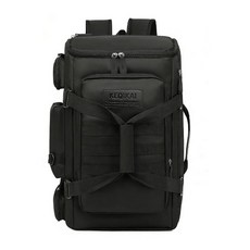 KEQIKAI 남성 및 여성용 대형 여행용 더플 백 백팩 젖은 주머니가 있는 50L 스포츠 체육관 가방 방수 여행 휴대용 위켄더 오버나이트 운동 피트니스 야외 비즈니스용 A-옐