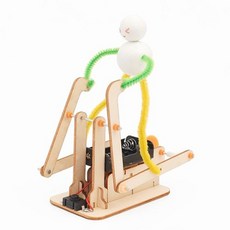 축 크랭크 원리 러닝머신 로봇 만들기 키트 사이언스 과학 실험 연구실 부속 제작