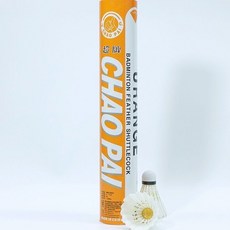 羽毛球 台灣出貨 羽毛球粉超鵝毛球黃超紅超羽毛球耐打好穩定性好專業12只裝, 粉超76速,羽毛球, 1個