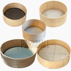 국산 스텐거름망 나무체 (얼기미 밀가루체 콩체 어레미 깨체 고추체 나무채), 30cm소형-망간격1mm