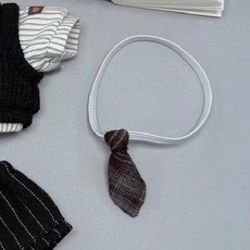 유치원 노란 모자 아이돌 이름표 인형옷 유니폼 액세서리 인형 10cm 검정 솜인형 솜깅이 솜인형옷, 스타 레일 아카데미, 블랙타이(아라카르트)
