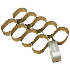 糖糖烘焙 Betty’s焙蒂絲 橢圓半熟起司模 10入 PM464 鳳梨酥模 半熟芝士模 橢圓形慕斯圈 乳酪蛋糕模