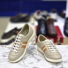 여성 3cm 베이지 경량 밴드끈 컴포트 캐주얼 단화 로퍼 3FQ481 622033