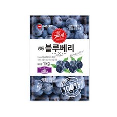 [당일출고]고마워 블루베리 1kg(냉동) 북미산 대용량 업소용 [원산지:캐나다], 1kg, 1개
