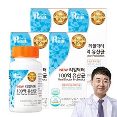 리얼닥터 100억 유산균, 30정, 4개