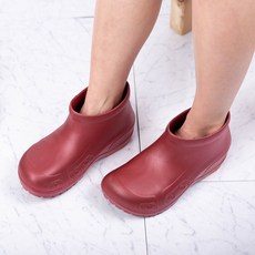 가벼운 초경량 미끄럼방지 EVA 마린 안전 장화 주방화 조리화 주방 신발 발목장화