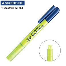 스테들러 264 고체 형광펜 1다스 10개 노란색, 본상품선택, 본상품선택, 1