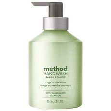 method 金緻洗手乳 薄荷綠, 354ml, 1瓶
