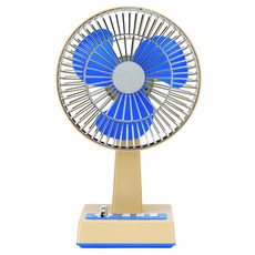 玉橋 復古桌上型風扇, 藍色, 單一商品