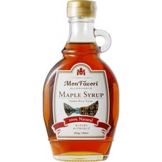 몬파볼리 100% 메이플 시럽 250g 캐나다산 원터치 캡 앰버 그레이드 A, 1개