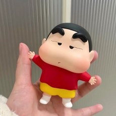 臺灣出貨 【店鋪熱銷】張手氣鼓鼓小新擺件禮物 可愛 蠟筆小新網紅 6FYY, 1個, 張手氣鼓鼓小新擺件禮物 可愛 蠟筆小新網