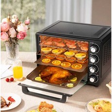 빌트인 오븐 업소용 피자 홈베이킹 전기 레인지 화덕, 표준+선물가방 40L