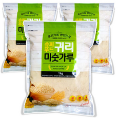 슈퍼푸드 귀리 미숫가루 x3, 1kg, 1개