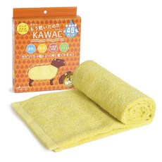 속건 헤어 드라이 타월 100cm × 34cm 노랑 고구마 (건조 시간 단축 시간 단축 타월 헤어드라이 단축 45%컷 선물 엄마 시간 일본제 센슈 성원 KAWAC) JG Life