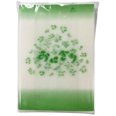 히로카산업 항균 주먹밥 팩 40매입 그린 색상 일본 제조, 1개