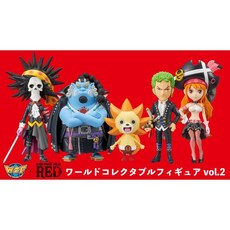 ONE PIECE 劇場版 RED WCF 航海王 世界收藏家 figura Vol.2 全套五款, 1個