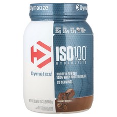 다이마티즈뉴트리션 가수분해 ISO100 100% 분리유청단백질 고메 초콜릿 650g(1.43lb), 640g, 1개