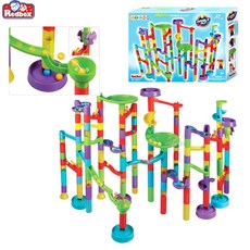 어린이 창의력 협동놀이 구슬 블럭 롤러코스터 세트 IQ발달