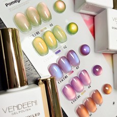 위치비 과일 자석젤 유리알 구아바 시럽 젤네일, 1개, 15ml, 5종세트