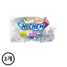 일본 모리나가 하이츄 HI CHEW 미니 백, 120g, 3개