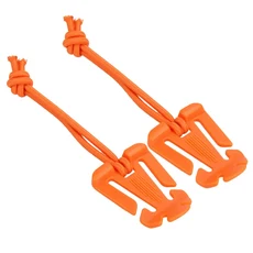 2개입 배낭 버클 클램프 카라비너 생존 장비 도구 야외 나일론 캠핑 가방 걸이 훅 하이킹용, 01 2pcs Orange