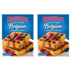 Krusteaz 벨기에 와플 믹스 793.8g(28온스) 2팩, 793g