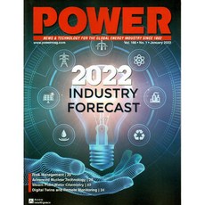 Power USA 2022년 1월호 (미국 파워 전력 시스템 및 에너지 산업 뉴스 분석 정보잡지)