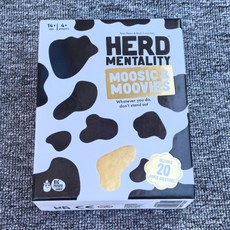 Herd Mentality 熱銷英文聚會桌遊 - 家庭親子遊戲卡片, 1個, Herd Mentality 金色