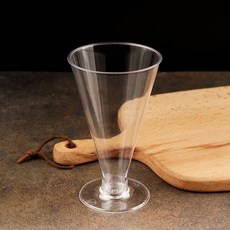 일회용 파르페 컵 투명 용기 카페 아이스크림 디저트 커피숍 요거트, 투명 100개, 1개