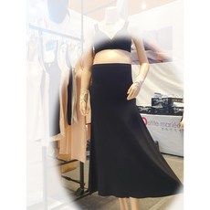 [프레벨라] 쁘띠마리에 심리스 레이온 롱스커트