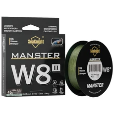 SeaKnight NEW MONSTER/MANSTER W8 II 150M 가닥 캐스팅 브레이드 낚시 라인 15LB 100LB 부드러운 멀티 필, 26 500M 15LB 0.12mm, 03 녹색