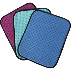 톤가스 볼링공 타월 3팩 (10x8인치), Multicolor, Bowling Ball Towel