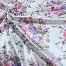 실크원단 프린트 시뮬레이션 실크 새틴 원단 기모노 DIY 바느질 꽃 가정 가구 장식 재료 천 200x150cm, 9) 9  200x150cm, 1개