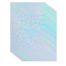 ESHANG 50 시트 방수 콜드 라미네이팅 필름 A6 4.1x5.8 인치 자체 접착 종이 DIY 패키지 카드 사진, 04 Dots 50pcs