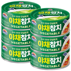 사조 야채참치 / 참치캔 통조림, 6개, 100g