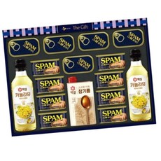 CJ선물세트 레드라벨 스팸 참기름 카놀라유 명절 선물세트, (매장정품) CJ선물세트 레드라벨 스팸 참기름 카놀라유