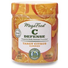 Megafood C Defense 濃郁柑橘軟糖, 90入, 1個