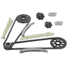 BDFHYK 1.6L L4 엔진용 텐셔너가 있는 엔진 타이밍 체인 키트 현대 액센트 엘란트라 GT 코나 소나타 투손 벨로스터와 호환 기아 포르테 쿠프 옵티마 포르테5 리오, 4.6L V8-13PCS