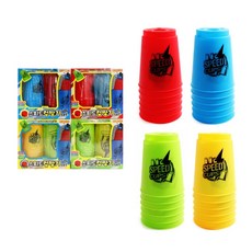 JB 스피드 컵쌓기 스택스 스포츠 스태킹 12P 컬러 전용 파우치 t71044 제이발전소, 단품, 단품