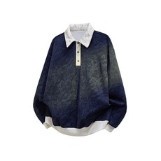 美式撞色拼接衛衣男款春季潮牌休閒長袖上衣