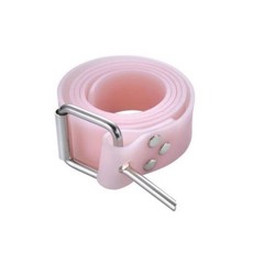 Problue 自潛配重帶 橡膠/矽膠配重帶 - 潛水專用底鉛 自由潛水/水肺, 矽膠配重帶-粉色